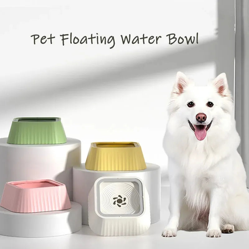 Pets Dog Cat Bowl Floating Bowl Water Drinker Not Wet