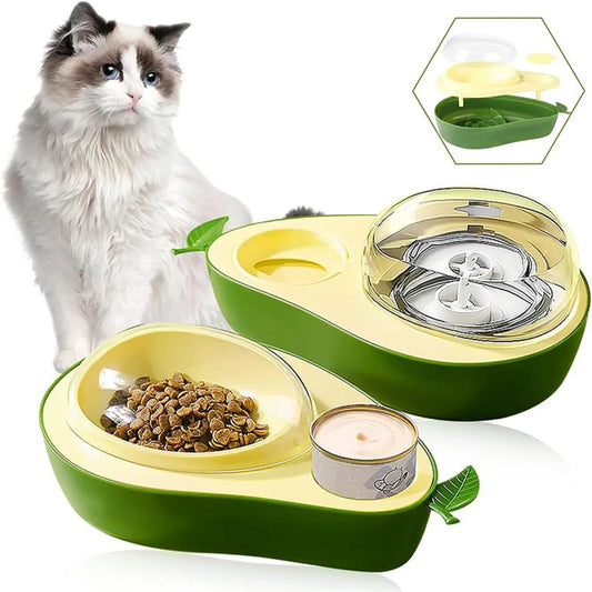 Automatic Drinking Water Bottle Pet Feeder Avocado